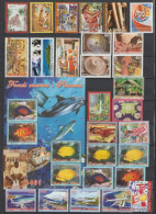 POLYNESIE - 2004/2005 - LIVRAISON GRATUITE - ANNEES INCOMPLETES ** MNH - VALEUR NOMINALE = 4005 XPF = 33.4 EUR - Unused Stamps