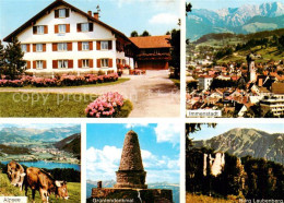 73792757 Immenstadt Allgaeu Urlaub Auf Dem Bauernhof Alpsee Gruentendenkmal Burg - Immenstadt