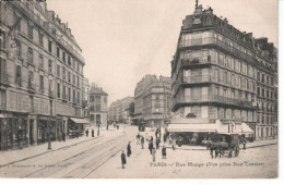 75  PARIS   Rue Monge  (vue Prise Rue Censier) - Otros & Sin Clasificación