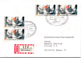 BRD Bund 1394 Auf Brief Als Mehrfachfrankatur Vom Ersttag #ND673 - Other & Unclassified