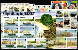 Großbritannien Jersey Jahrgang 1992 Mit 563-594 Ohne 568-573 Postfrisch #ND635 - Jersey