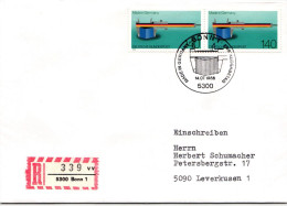 BRD Bund 1378 Auf Brief Als Mehrfachfrankatur Vom Ersttag #ND680 - Other & Unclassified