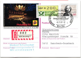 BRD Bund 1343 Auf Brief Als Mehrfachfrankatur Vom Ersttag #ND715 - Other & Unclassified