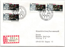 BRD Bund 1291 Auf Brief Als Mehrfachfrankatur Vom Ersttag #ND773 - Autres & Non Classés