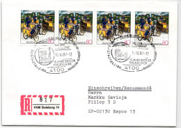 BRD Bund 1337 Auf Brief Als Mehrfachfrankatur Vom Ersttag #ND743 - Sonstige & Ohne Zuordnung