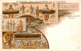 73792632 St Calliste Roma Rom Catacombes De St Calliste - Via Appia Antica 33  - Andere & Zonder Classificatie