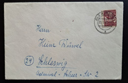 Mecklenburg-Vorpommern 1946, Rerik Brief Nach Schleswig - Storia Postale