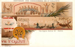 73792630 St Calliste Roma Rom Catacombes De St Calliste - Via Appia Antica 33  - Andere & Zonder Classificatie