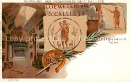 73792629 St Calliste Roma Rom Catacombes De St Calliste - Via Appia Antica  - Andere & Zonder Classificatie