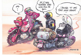 Thème Humour Moto -    (Editions De La FFMC - Moto Magasine) - Humor