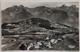 SAINT NIZIER DU MOUCHEROTTE (38 Isère) - Vue Aérienne Du Village - Plateau De Charvet Et Massif Grande Chartreuse - Autres & Non Classés