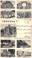 MO-24-383 :  TEBESSA. CARTE-LETTRE AVEC CACHET FRANCHISE MILITAIRE  POSTES AUX ARMEES. 9 SEPTEMBRE 1959. A.F.N. - Tébessa