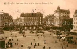 73792330 Bruxelles Bruessel Place Rogier Et Entree De La Rue Neuve Et Du Bouleva - Altri & Non Classificati