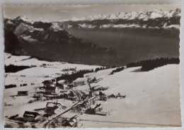 SAINT NIZIER DU MOUCHEROTTE (38 Isère) - Vue Du Village Et La Chaine Des Alpes Sous La Neige - Sonstige & Ohne Zuordnung