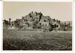 MAROC  KELAAT-M'GOUNA, TINGHIR ?? Région Drâa-Tafilalet - PHOTOGRAPHIE 1910-20 - Lieu Exact à Identifié Cliché TRES RARE - Africa