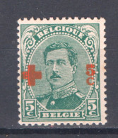 België Nr 152 XX Cote €3 Perfect - 1918 Cruz Roja