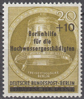 Berlin 1956 Mi. 155 Postfrisch MNH 20 + 10 Pfennig Hochwassergeschädigte  (70566 - Autres & Non Classés