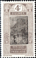 GUINEA FRANCESE, FRENCH GUINEA, PAESAGGI, LANDSCAPES, 1913, NUOVI (MLH*) Mi:FR-GU 65, Scott:FR-GU 65, Yt:FR-GU 65 - Ungebraucht