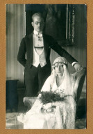 " PRINZ LUDWIG PHILIPP Von THURN And TAXIS - ELISABETH Von LUXEMBOURG-NASSAU "  Carte Photo 1922 - Koninklijke Familie