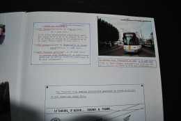 Album Photos 128 Autorail AR 41 44 45 PFT Luxembourg Tram HERMELIJN Gand Ligne 141 147 130 128 HLE 3617 Locomotive 3600 - Trenes