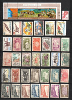 Senegal  .-   Lote  Nº   31  .-   37   Sellos - Sénégal (1960-...)