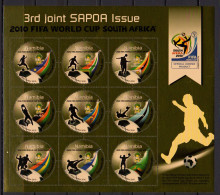 Namibia 2010 Football Soccer World Cup Sheetlet MNH - 2010 – South Africa