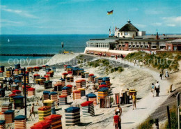 73791838 Borkum Nordseeheilbad Suedstrand Und Heimliche Liebe  - Borkum