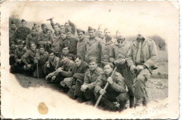 Photo  Groupe De Militaires - Guerra, Militares