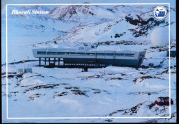 40th INDIAN SCIENTIFIC EXPEDITION TO ANTARCTICA-  BHARATI STATION -WORLD POST CARD DAY CACHET-2023-PC-NMC-19 - Forschungsprogramme