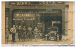 CPA Namur Saint-Servais Garage Crispin   Automobile Mécaniciens Rte De Gembloux - Namen