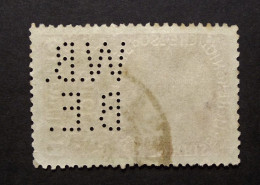 Österreich - Autriche - Oostenrijk - Perfin - Perforé - Lochung  - W.B. / B.E.  - Cancelled - Used Stamps