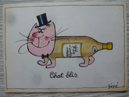 "Chat Blis" Illustrateur Siné - Katzen