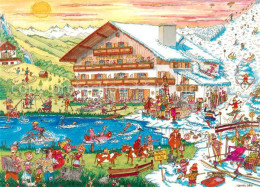 73791445 Oberndorf Tirol Hotel Kitzbueheler Alpen Illustration Oberndorf Tirol - Other & Unclassified