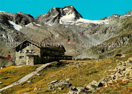 73791396 Stubaital Dresdner Huette Mit Schaufelspitze Stubaier Wildspitze Stubai - Sonstige & Ohne Zuordnung