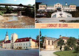 73791359 Alland Niederoesterreich Landgut Alland Bruecke Schloss Alland Niederoe - Altri & Non Classificati