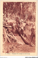 AHNP3-0280 - AFRIQUE - NOLA - Passage D'un Marigot En Forêt Vierge  - Sin Clasificación