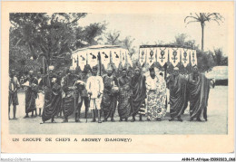 AHNP1-0034 - AFRIQUE - BENIN - Dahomey - Un Groupe De Chefs A Abomey  - Benin
