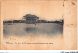 AHNP1-0025 - AFRIQUE - BENIN - Dahomey - La Gare De Cotonou Pendant La Saison Des Pluies  - Benin