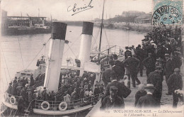 BOULOGNE Sur MER-le Débarquement De L'Alexandra - Boulogne Sur Mer