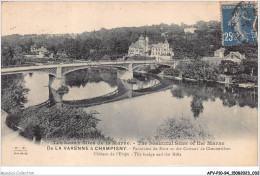 AFVP10-94-0887 - De LA VARENNE à CHAMPIGNY - Panorama Du Pont Et Des Coteaux De Chennevières  - Chennevieres Sur Marne