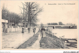 AFGP11-93-0893 - ADAMVILLE - Quai Et Pont De Bonneuil - Altri & Non Classificati