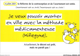 AHVP12-1096 - GREVE - 4 Juillet 2001 - La Réforme De La Contraception Et De L'avortement Est Votée  - Grèves