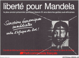 AHVP12-1083 - GREVE - Liberté Pour Mandela  - Grèves