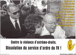 AHVP12-1053 - GREVE - Contre La Violence D'extreme-droite - Dissolution Du Service D'ordre Du F N  - Streiks