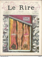 Old Newspaper BD Drawing Humor Sex Designer Revue LE RIRE 1977 Humour Sexe Albert DUBOUT Tino ROSSI - 1950 - Oggi