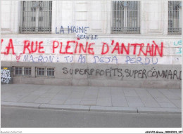 AHVP11-1003 - GREVE - Rennes - Traces Laissées Par Les Manifestations Contre La Réforme Des Retraites - 29 Avril 2023  - Huelga