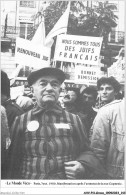 AHVP11-1011 - GREVE - Manifestation Après L'attentat De La Rue Copernic - Paris Le 7 Octobre 1980 - Staking