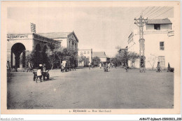 AHNP7-0852 - AFRIQUE - DJIBOUTI - Rue Marchand  - Gibuti