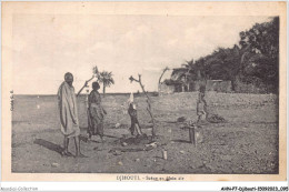 AHNP7-0794 - AFRIQUE - DJIBOUTI - Scène En Plein Air - Dschibuti