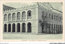 AHNP7-0754 - AFRIQUE - DJIBOUTI - Place Menelick - Comptoirs Françcais  - Gibuti